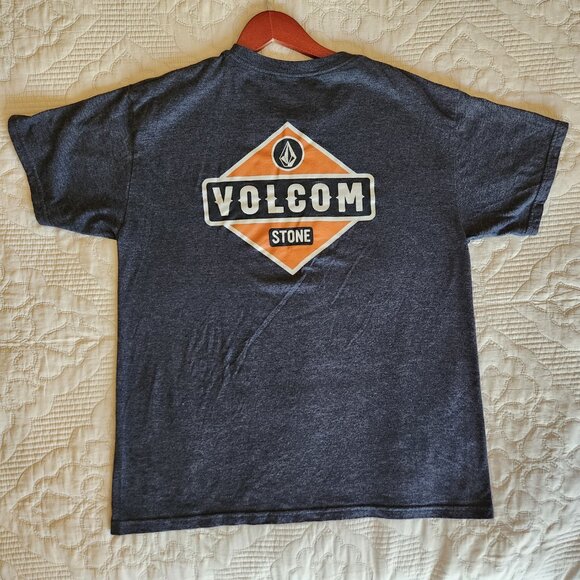 Volcom Men's size Large tee dark gray - Picture 8 of 9